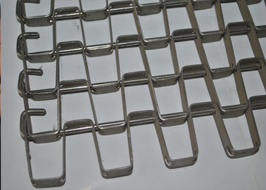 Honeycomb Chain Stainless Steel Mesh Conveyor Belt For Baking Wear Resistance